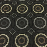 Swavelle Cycle Cafe Geometric Brown Upholstery Fabric