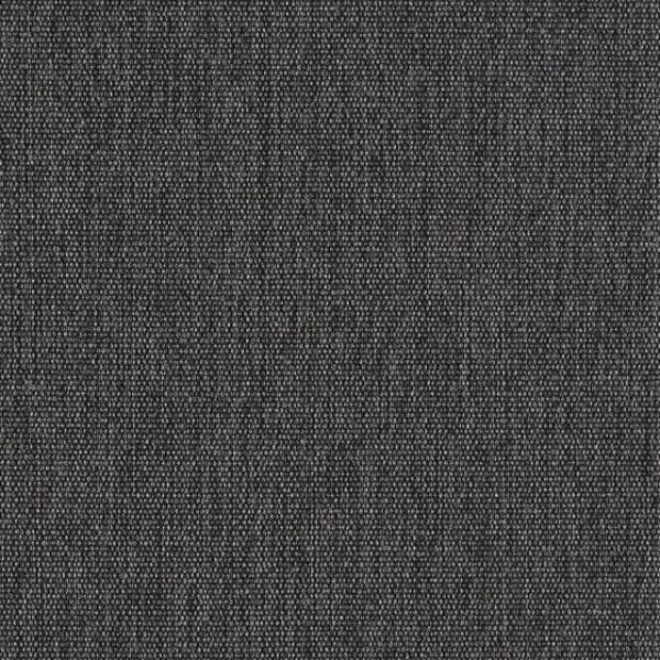 Remnant of Designtex Reppweave Dark Charcoal Upholstery Fabric