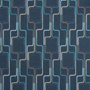 Fabric Remnant of Arc-Com Daytona Denim Upholstery Vinyl