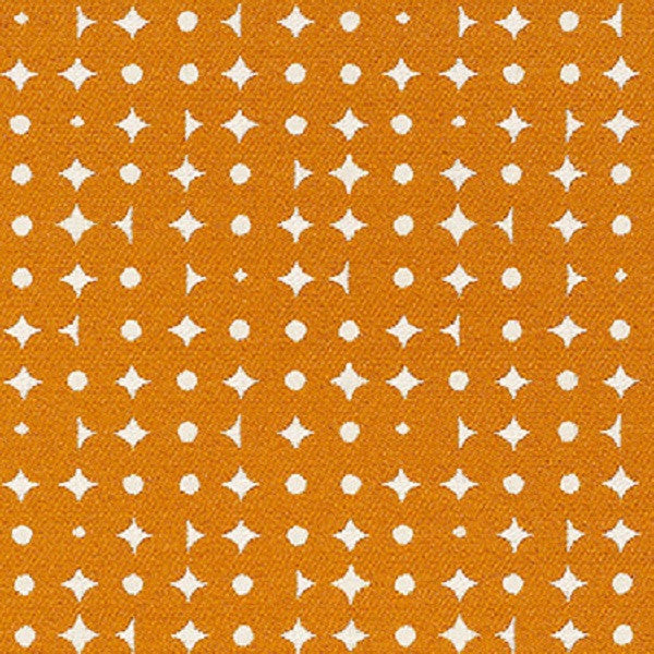 Remnant of Decode Blaze Orange Upholstery Fabric