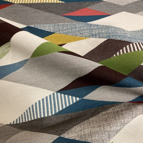 Designtex Angle Peacock Sunbrella Outdoor Upholstery Fabric