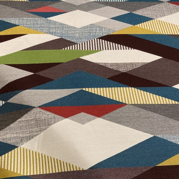 Designtex Angle Peacock Sunbrella Outdoor Upholstery Fabric