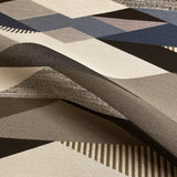 Designtex Angle Slate Sunbrella Gray Upholstery Fabric