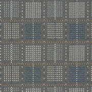 Designtex Divide Glacier Geometric Design Gray Upholstery Fabric
