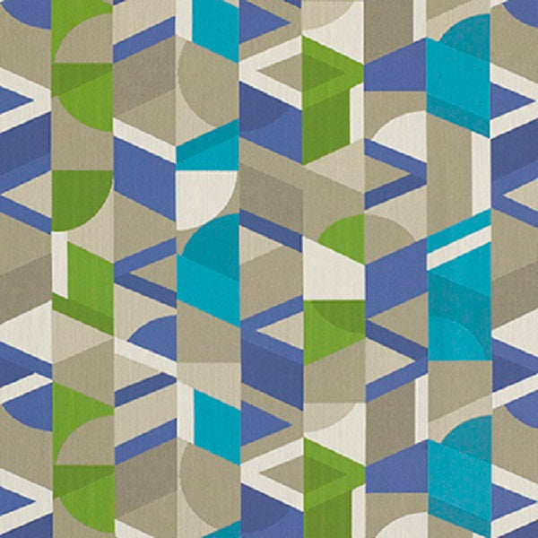 Momentum Docket Shore Blue Upholstery Fabric