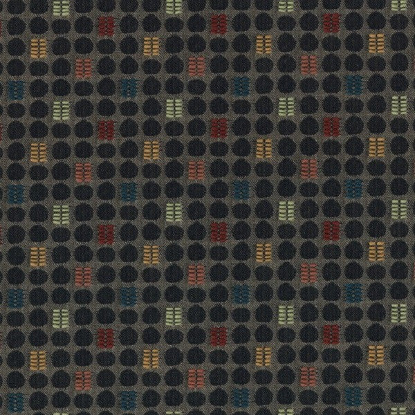 Designtex Fabrics Fabric Remnant of Dot to Dot Licorice