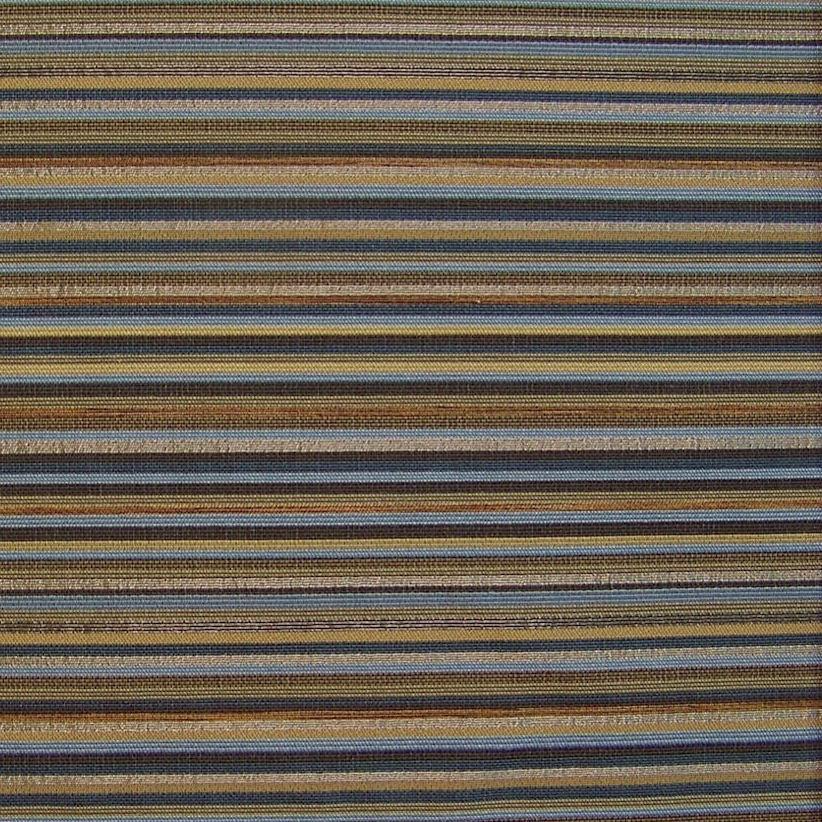 Bernhardt Textiles Upholstery Fabric Metallic Stripe Wing Twilight