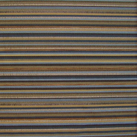 Bernhardt Textiles Upholstery Fabric Metallic Stripe Wing Twilight
