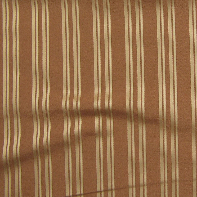 Drapery Fabric Candy Stripe Bennetti Salmon Toto Fabrics