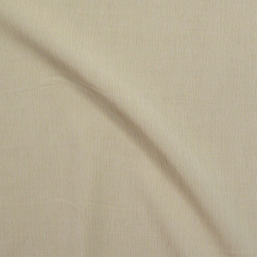 Drapery Fabric Soft Crinkled Texture Crepe Tan Toto Fabrics