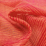 Drapery Fabric Iridescent Boucle Striped Organza Goa Groseille Toto Fabrics
