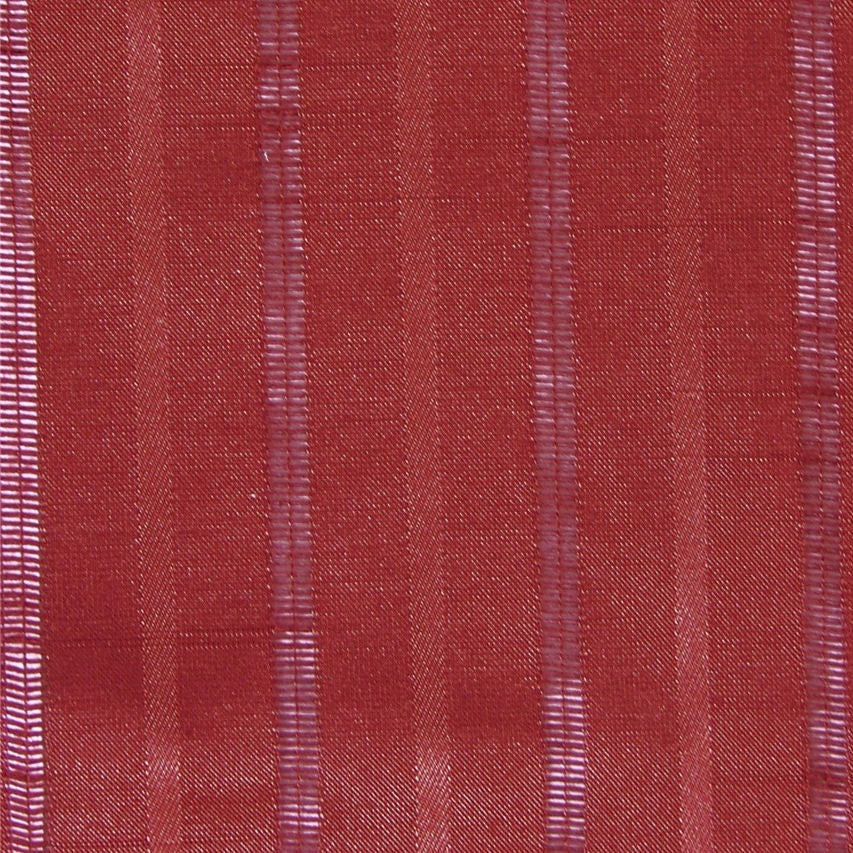Drapery Fabric Stripe Leno Weave Lisbon Cinnabar Toto Fabrics