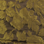 Drapery Fabric Lustrous Floral Luxor Chocolate Toto Fabrics
