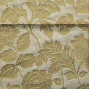 Drapery Fabric Lustrous Floral Luxor Gold Toto Fabrics