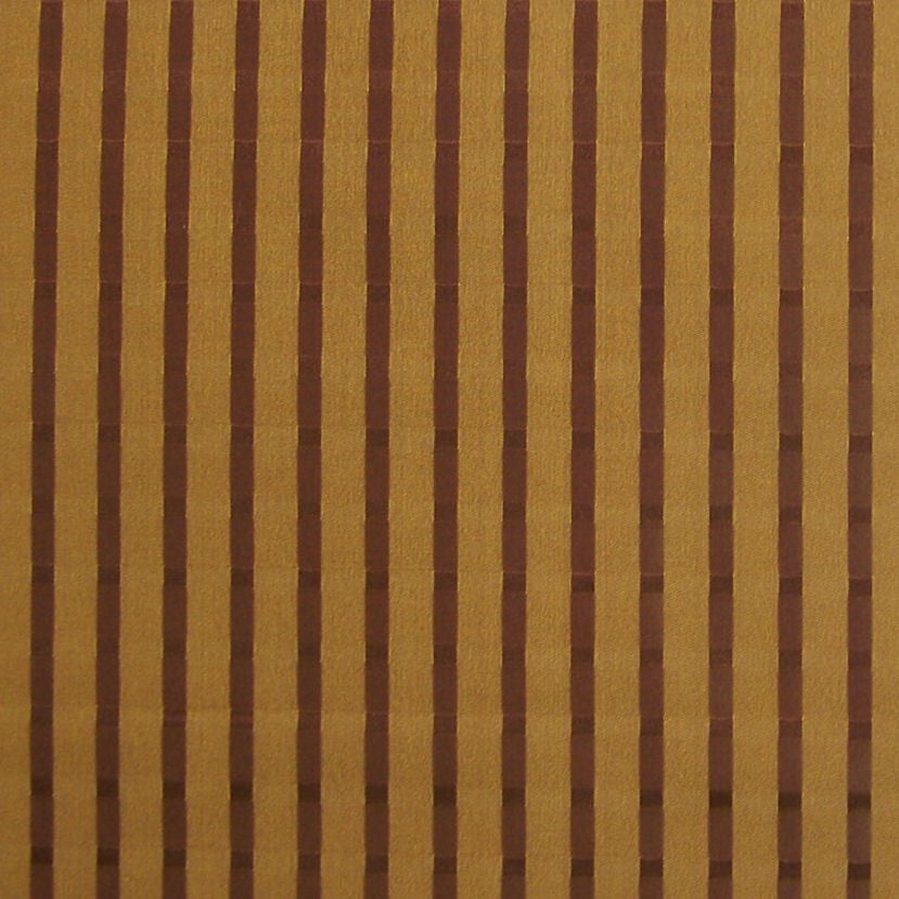 Drapery Fabric Brown Candy Stripe  Milazzo Toffee Toto Fabrics