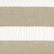 Drapery Fabric Tan White Stripe Present Day Burlap Toto Fabrics