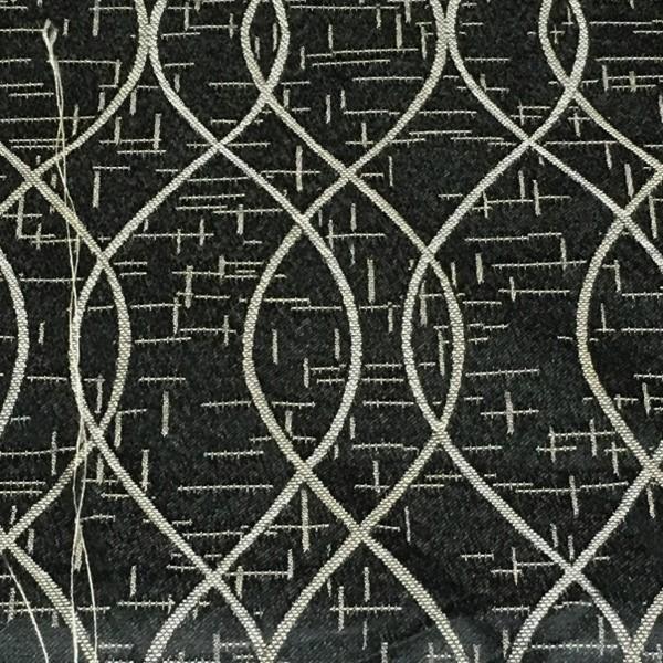 Drapery Fabric Designer Script Steel Toto Fabrics