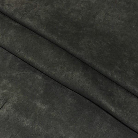 Drapery Fabric Solid Faux Suede Slam Dunk Charcoal – Toto Fabrics