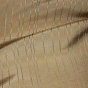 Drapery Fabric Neutral Silk Taffeta Stripe Cream Toto Fabrics