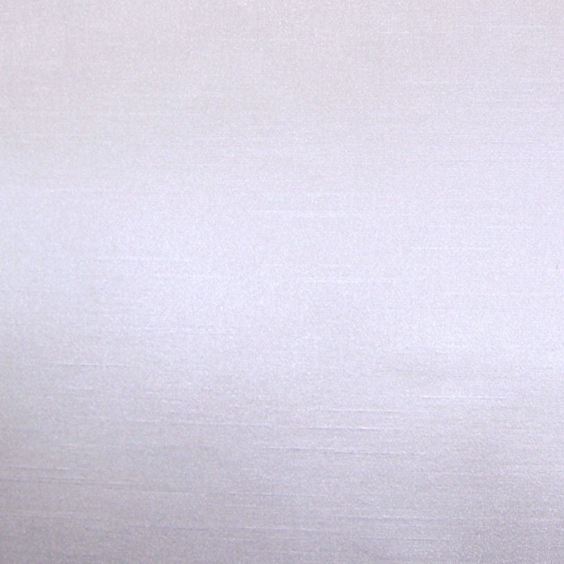 Drapery Fabric White Faux Silk Taffeta Venezia Snow Toto Fabrics