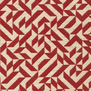 Knoll Textiles Upholstery Fabric Remnant Eclat Weave Scarlet