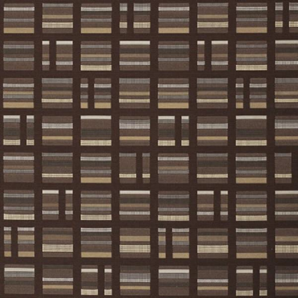 Momentum Edison Telegraph Brown Upholstery Fabric