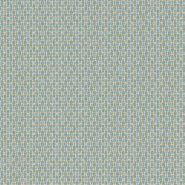 Maharam Enmesh Stream Chain link Design Vinyl Blue Upholstery Vinyl