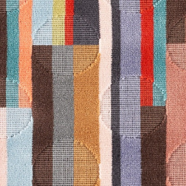 Designtex Finsbury Multi Stripe Upholstery Fabric