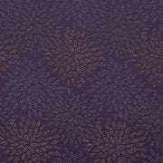 Fabric Remnant of Floret Amaranth Purple Upholstery Fabric