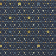Arc-Com Fabrics Upholstery Fabric Remnant Galaxy Rainstorm
