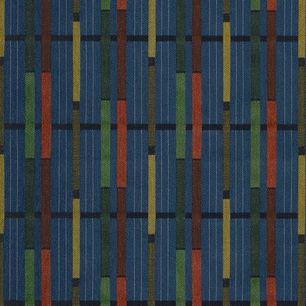 Arc-Com Grand Central Caribbean Modern Stripe Upholstery Fabric
