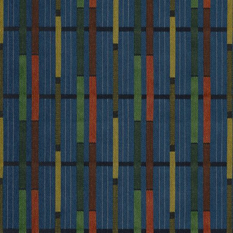 Arc-Com Grand Central Caribbean Modern Stripe Upholstery Fabric