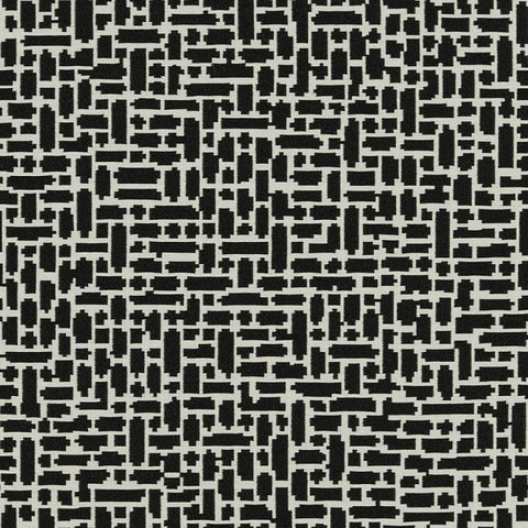 Remnant of Arc-Com Great Wall Onyx Black Upholstery Fabric