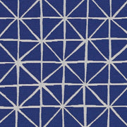 Arc-Com Fabrics Upholstery Fabric Remnant Grid Blueberry Upholstery Fabric