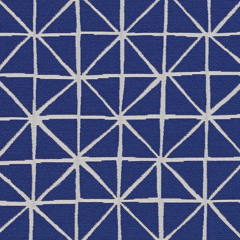 Arc-Com Fabrics Upholstery Fabric Remnant Grid Blueberry Upholstery Fabric