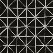 Arc-Com Fabrics Upholstery Fabric Remnant Grid Onyx Black Upholstery Fabric