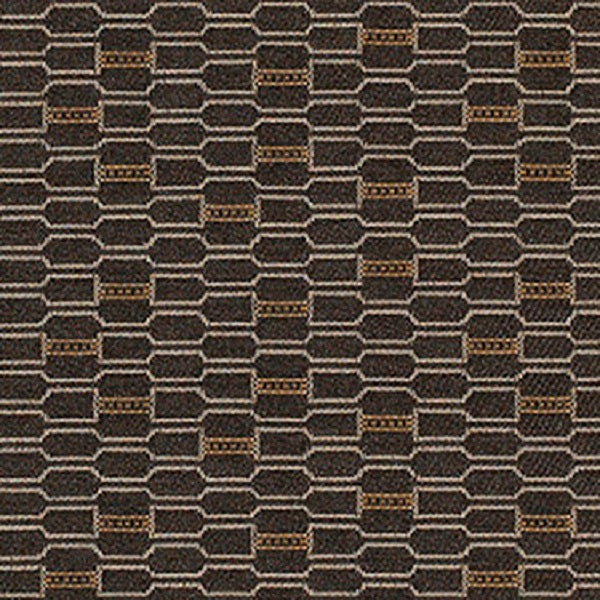 Remnant of Momentum Habit Tailor Black Upholstery Fabric