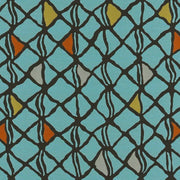 Remnant of Arc-Com Hanji Caribbean Upholstery Fabric