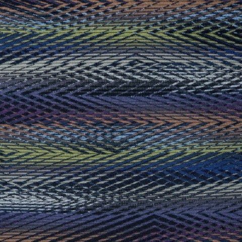 Anzea Haywire Space Time Weaved Black Upholstery Fabric