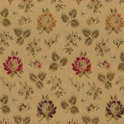 Home Decor Fabric Tan Floral Meadow Breeze Toto Fabrics