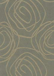 Home Decor Fabric Retro Circle Design Outfitter Retreat Sage Toto Fabrics