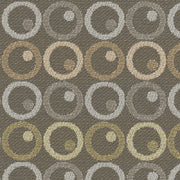 Remnant of Knoll Hula Hoop Chalkboard Gray Upholstery Fabric
