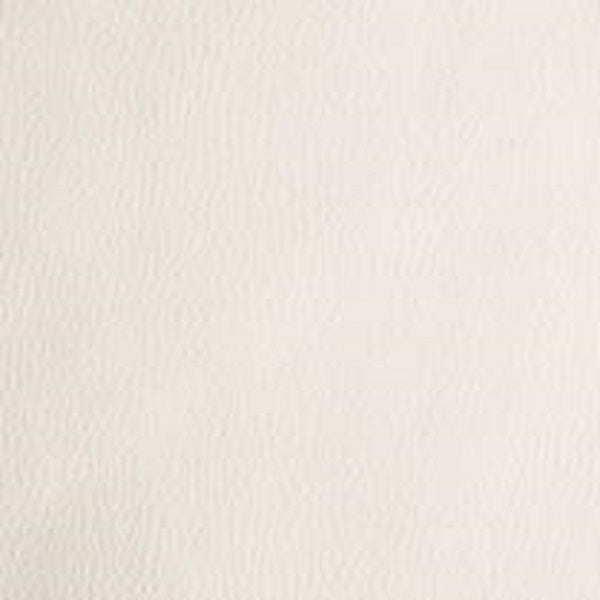 LDI California White Solid Faux Leather Upholstery Vinyl