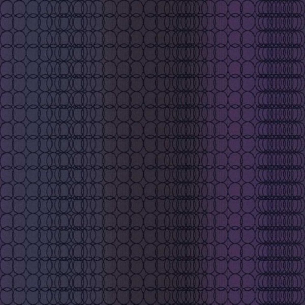  D.L. Couch Upholstery Fabric Remnant Infinity Purple Haze