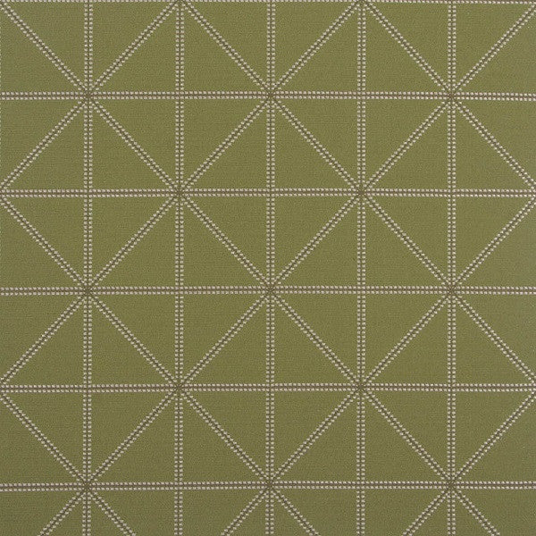 Arc-Com Fabrics Upholstery Fabric Remnant Intersect Green Apple