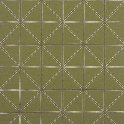 Arc-Com Fabrics Upholstery Fabric Remnant Intersect Green Apple