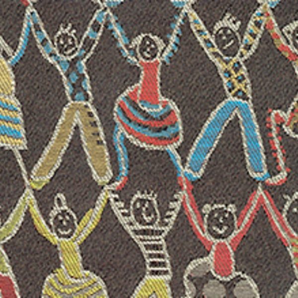 Architex Upholstery Fabric Remnant Jump For Joy Puddle