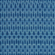 Remnant of Katano Indigo Blue Upholstery Fabric