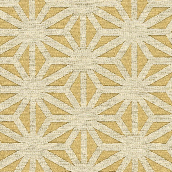 Arc-Com Fabrics Upholstery Fabric Remnant Kirigami Lemon Drop