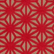Arc-Com Fabrics Upholstery Fabric Remnant Kirigami Flame